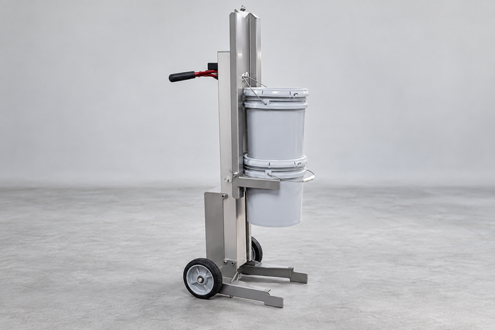 Powered Lifting Pail Transporter