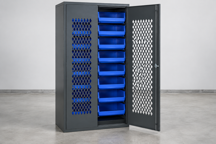 Specialty Bin Cabinet