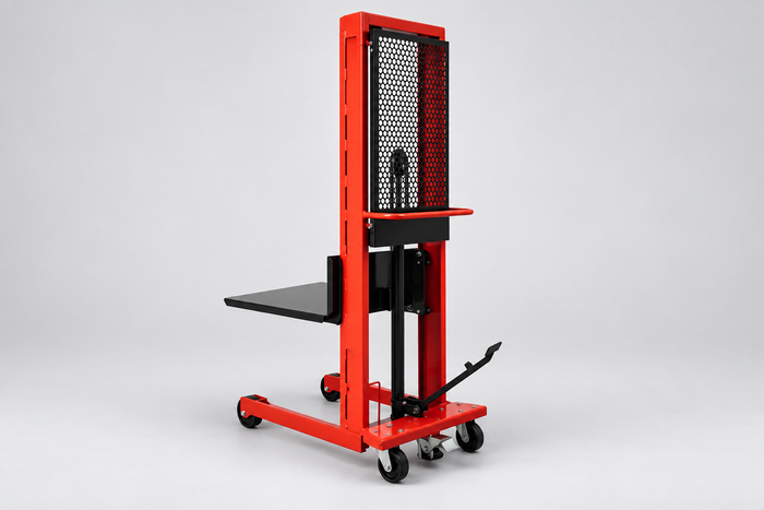 Platform Stackers, Thrifty Stackers, Drum & 1,000 lb Winch Stackers
