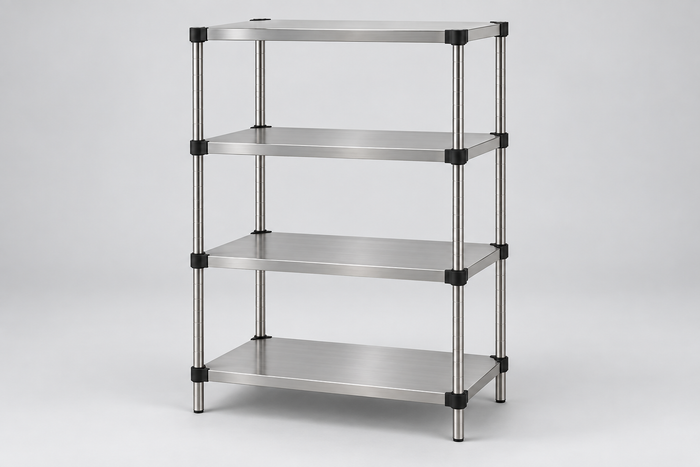 Stainless Steel Solid Shelf Kit