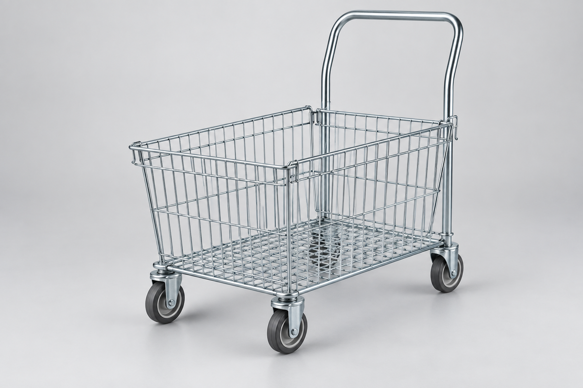 Nestable Wire Carts