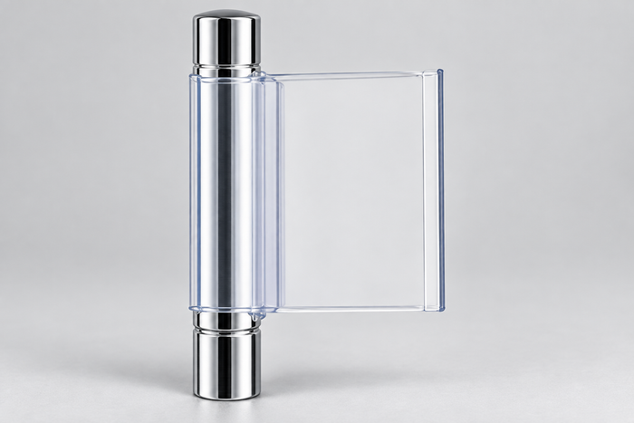 Chrome Posts Label Holders