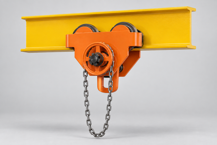 Push, Geared & Motorized Hoist Trolleys