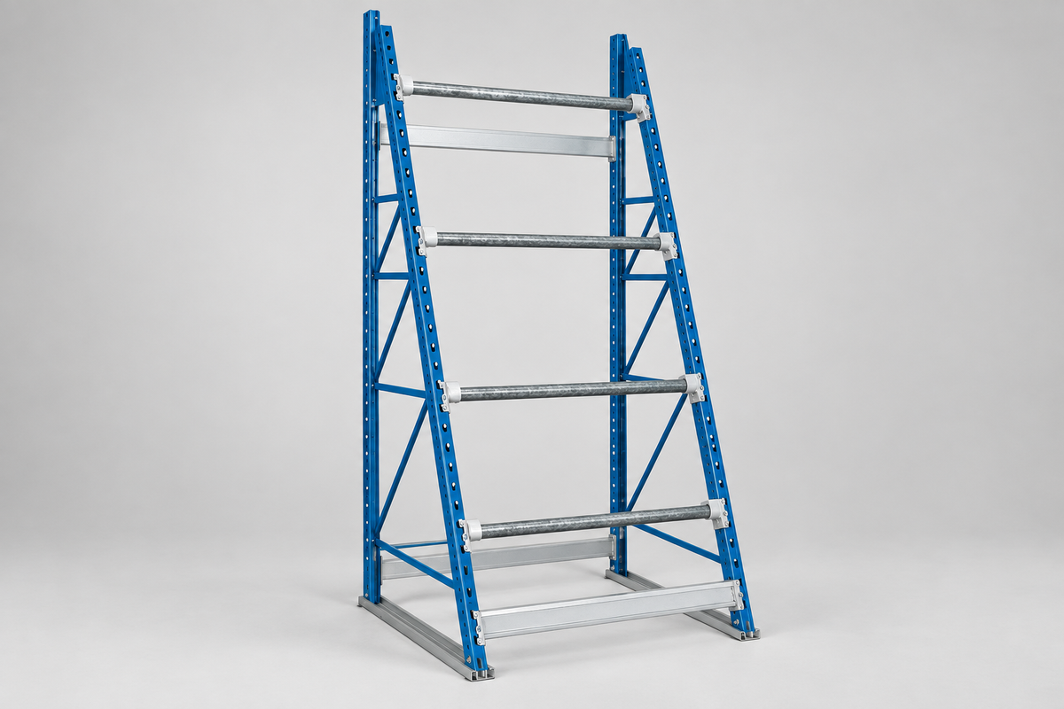 Reel Storage Rack for Cable, Rope and Wire
