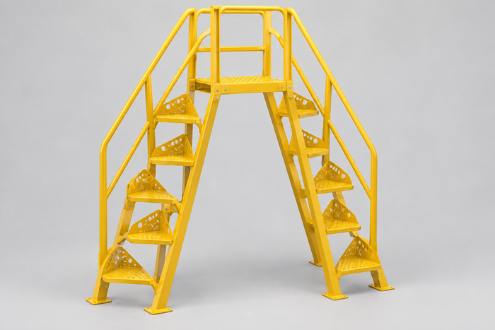 Alternating Step Cross-Over Ladders