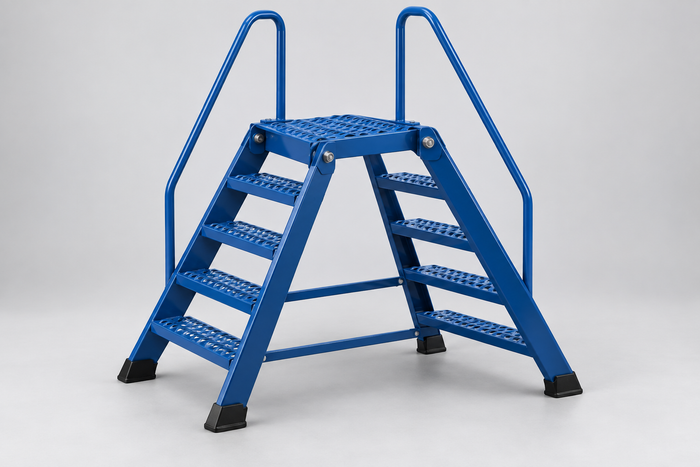 Double Sided Step Ladders, 350 lb Capacity