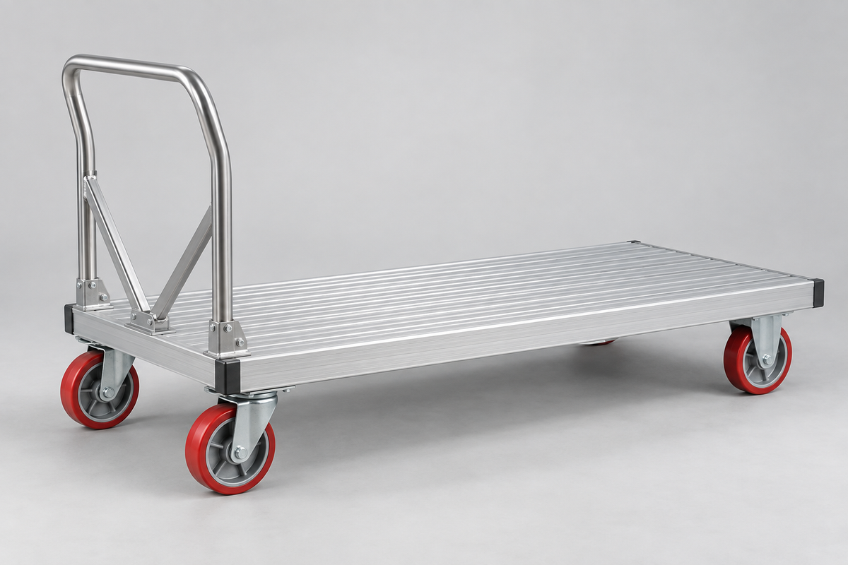Heavy-Duty Extruded Aluminum Platform Trucks