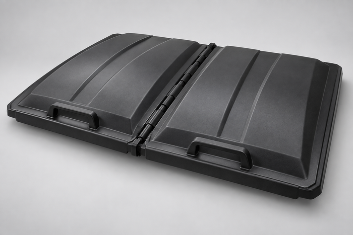 Heavy-Duty Poly Lids for D & H series Hoppers