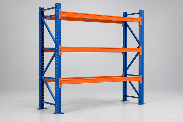 Pallet Racking Frames, Step Beams and Frame Spacers