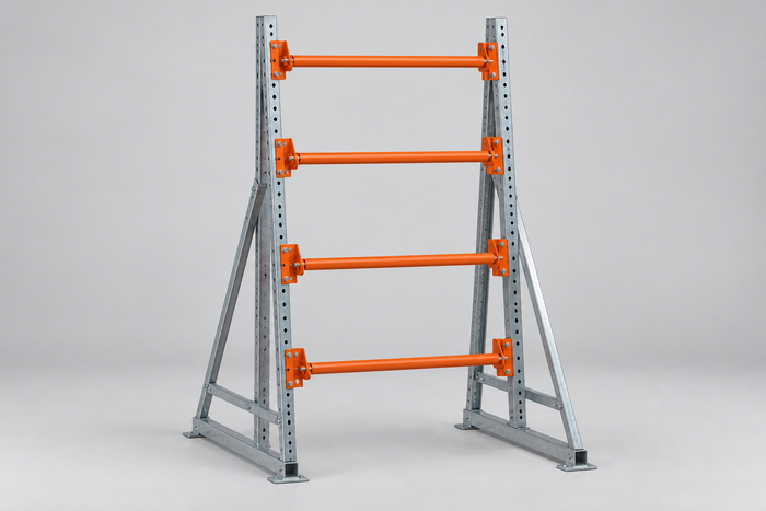Reel Racks for Wire Rope, Hose and Cable Storage