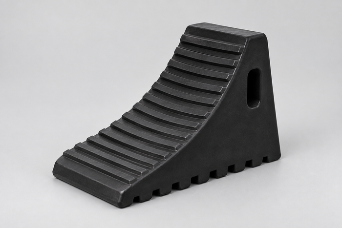 Rubber Wheel Chocks for Trucks, Trailers, and Aircraft