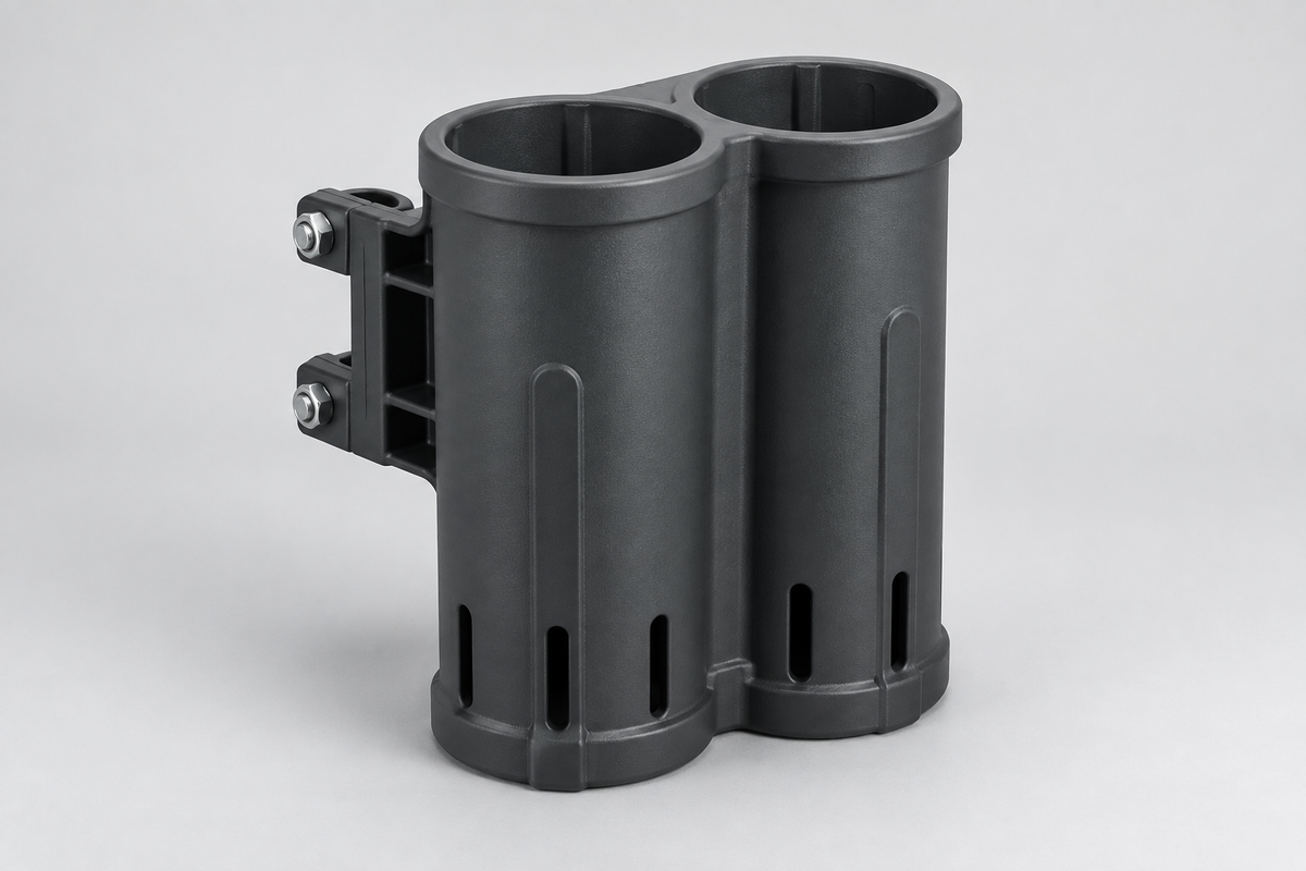 Stretch Wrap Caddy for Forklifts and Pallet Trucks