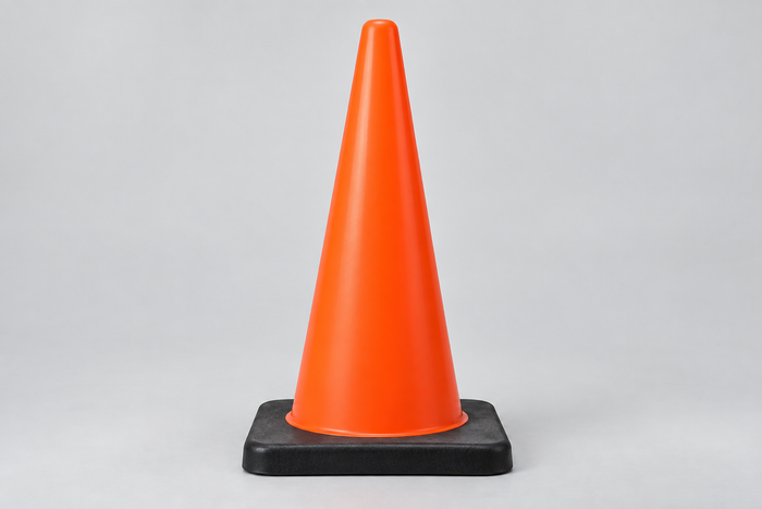 PVC Traffic Cones for Warehouses and Construction Zones
