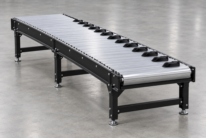 Sliding Shoe Sorter for Parcel and E-Commerce Sortation