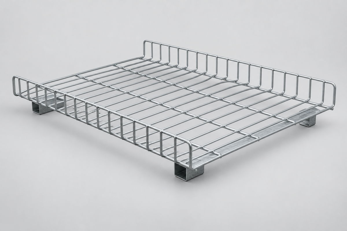Up Turned Waterfall Wire Decking