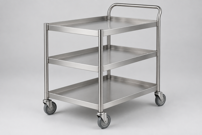 Corrosion-free Surgical Case Cart Transports