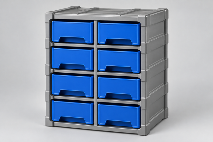 Interlocking Storage Cabinet