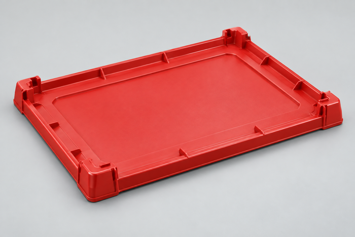 (Red) - Snap-On Cover- Carton Qty. 4