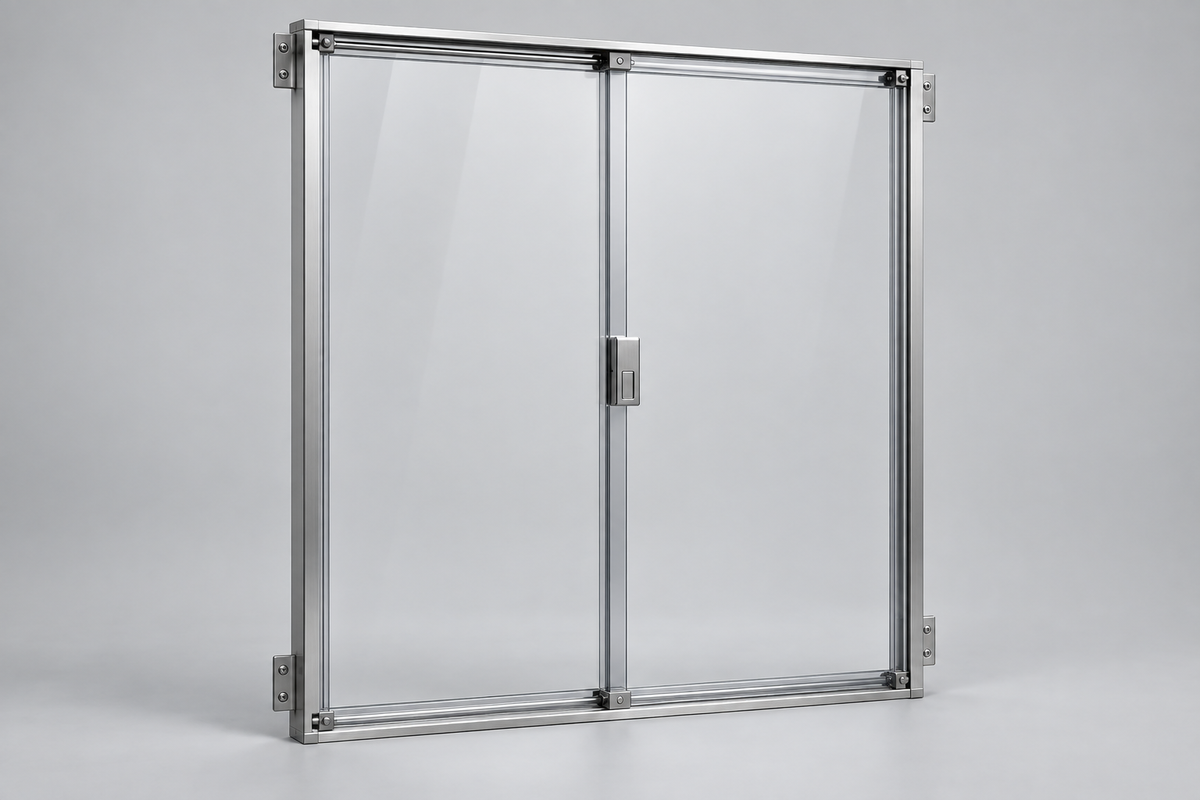 Sliding Door Security Shelving Retrofit Kit