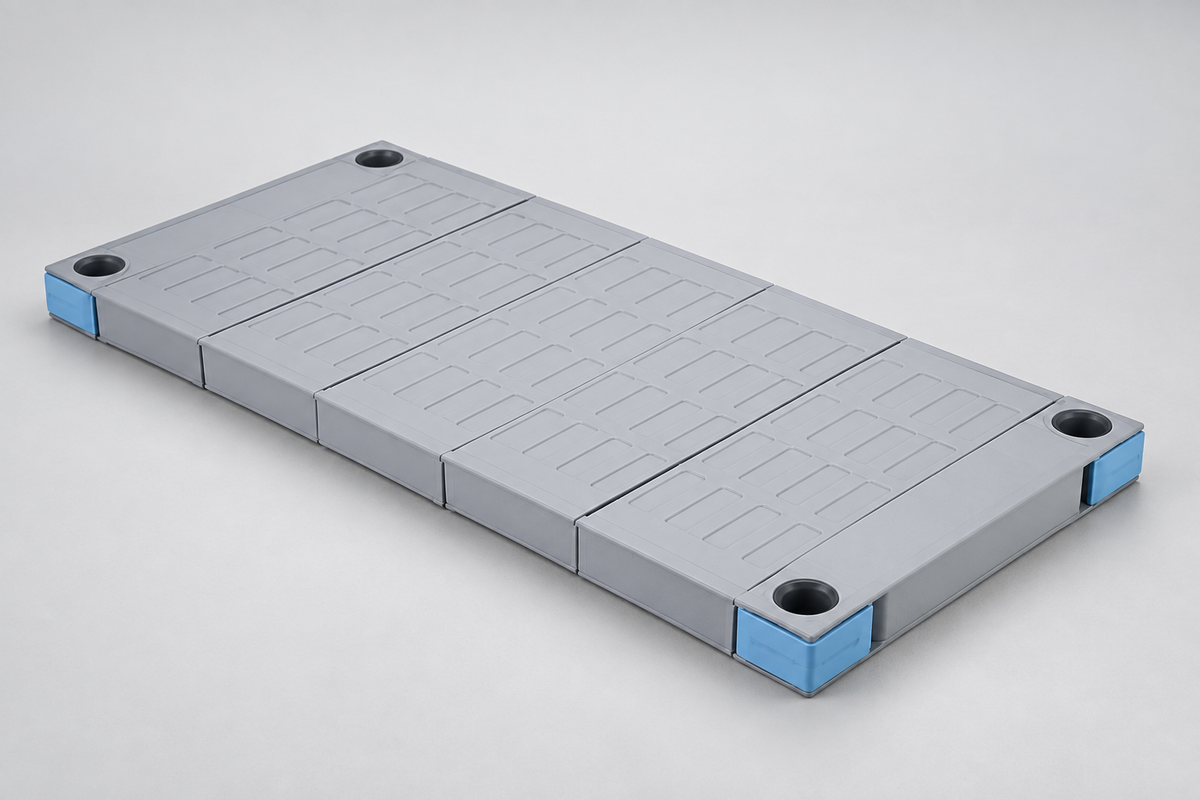 Polymer Shelves, Solid or Vented