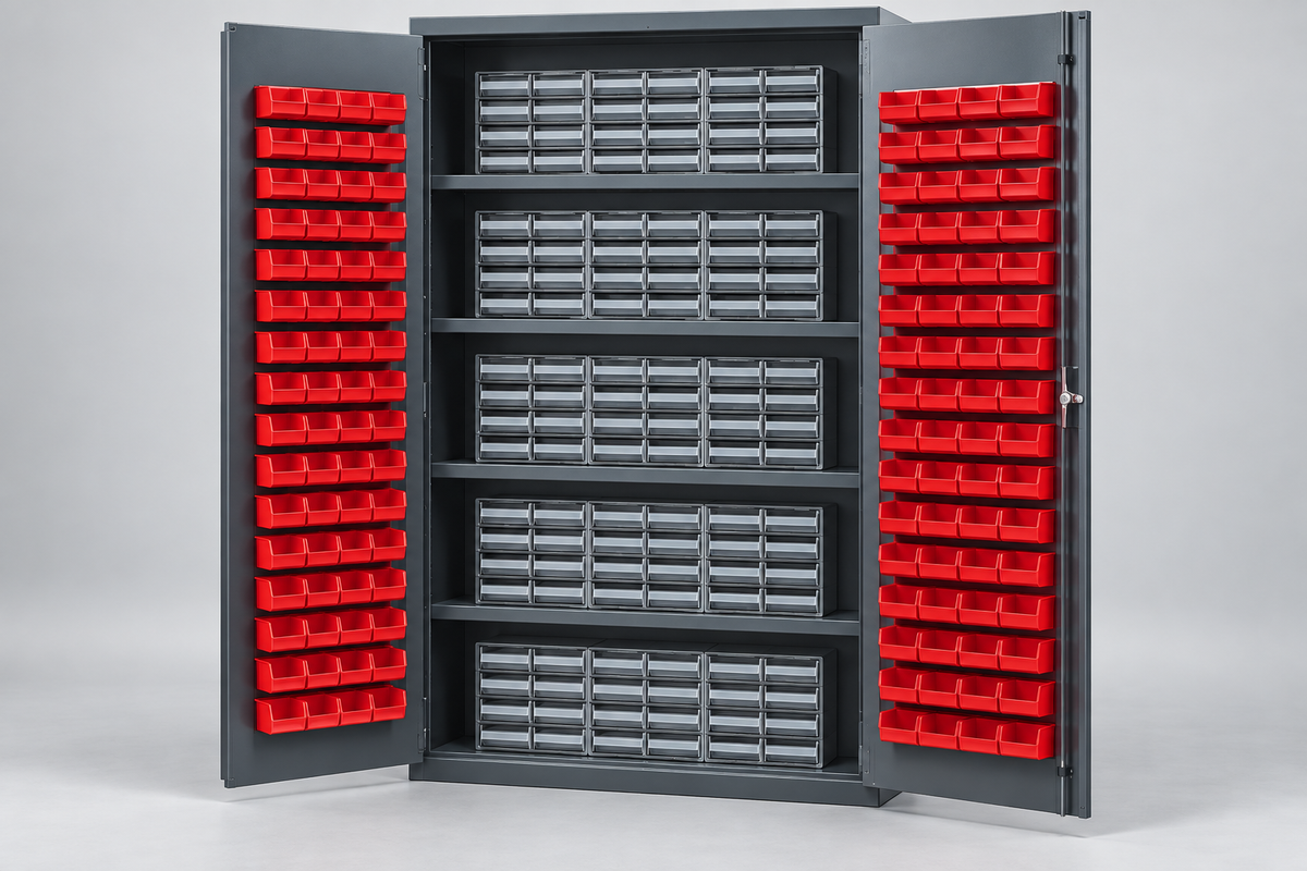 Interlocking Drawer Storage Cabinet