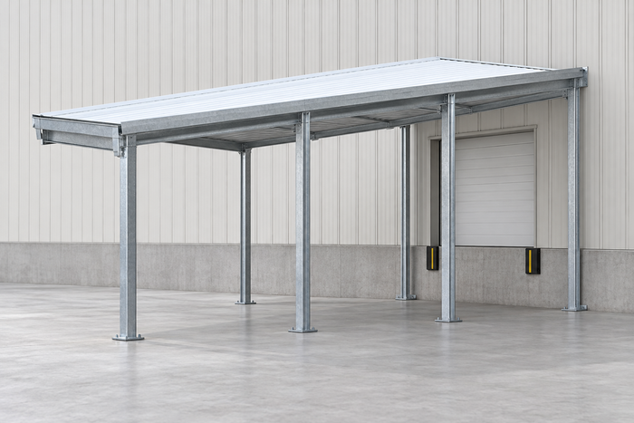 Loading Dock Canopies, Engineered for Wind and Snow Loads