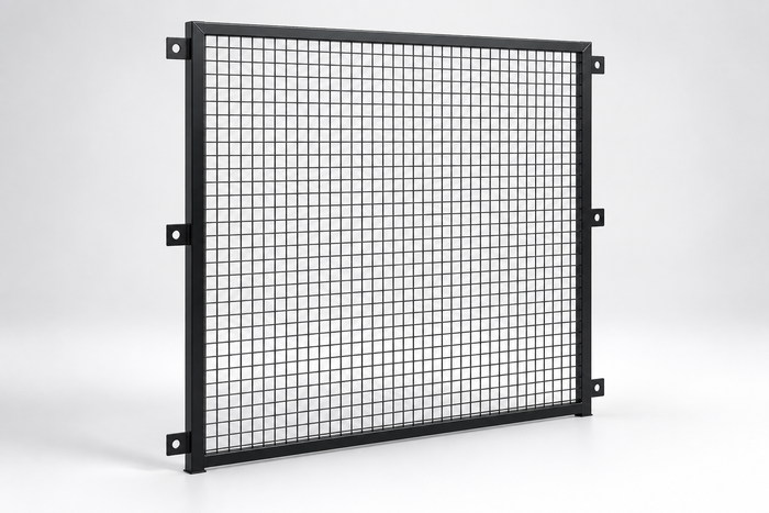 Wire Mesh Panel for Machine Guarding System