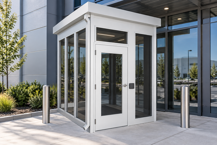 Modular Security Vestibules for Facility Entry Access Control