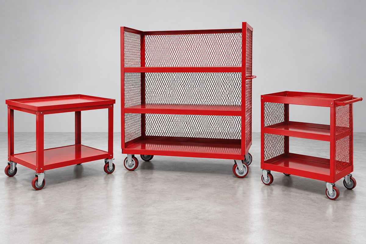 Shelf Trucks, Tables & Carts