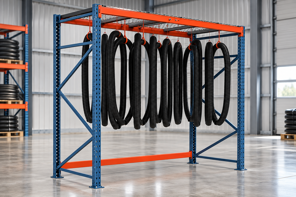 Hose Storage Racks, Teardrop Rack Frames with Hangers