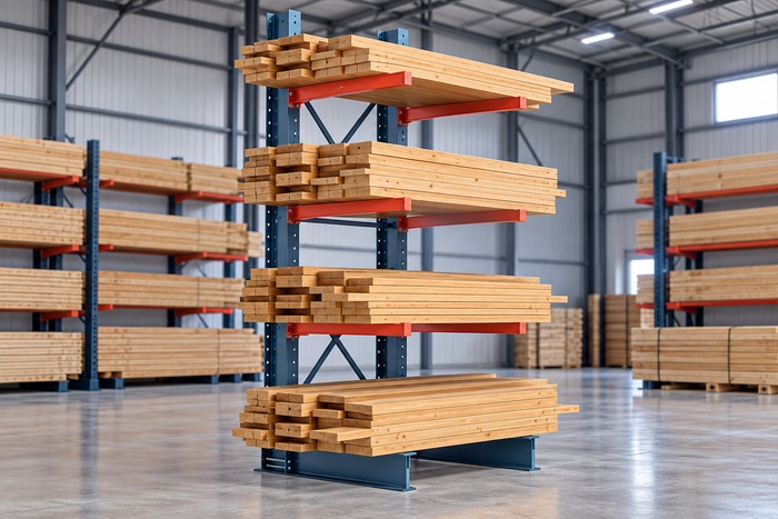 Lumber Storage Rack