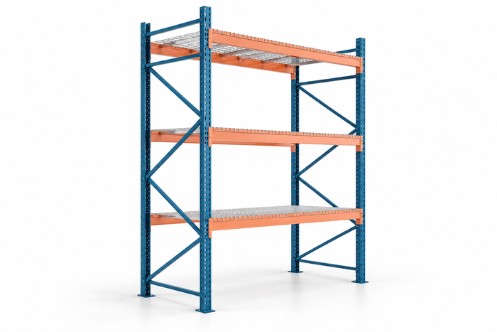 Pallet Rack Upright Frames, Medium Duty