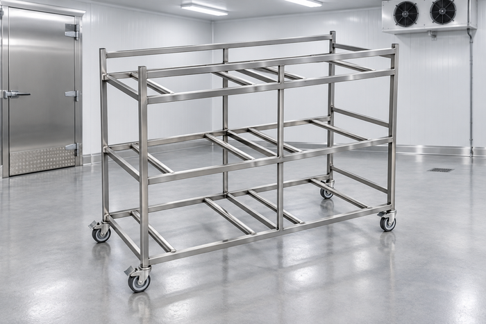 Portable Mortuary Storage Rack