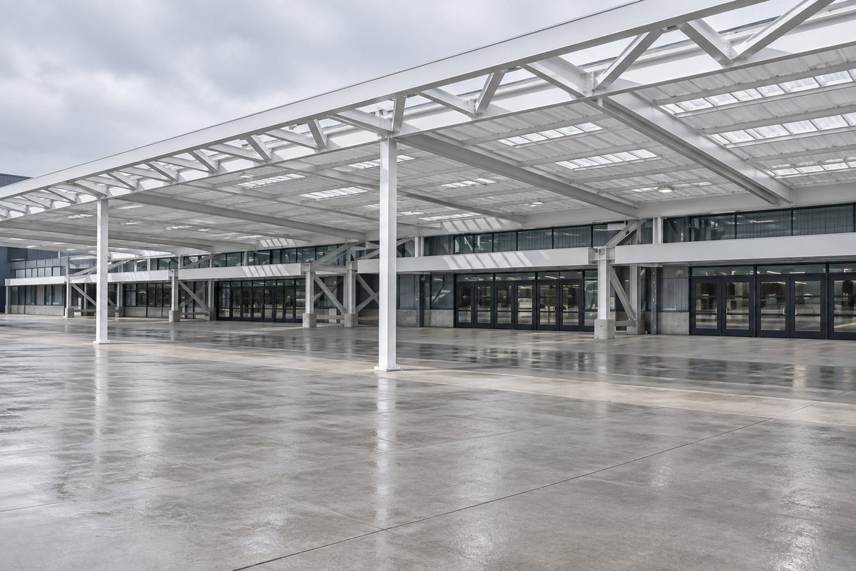 Prefabricated Metal Canopies