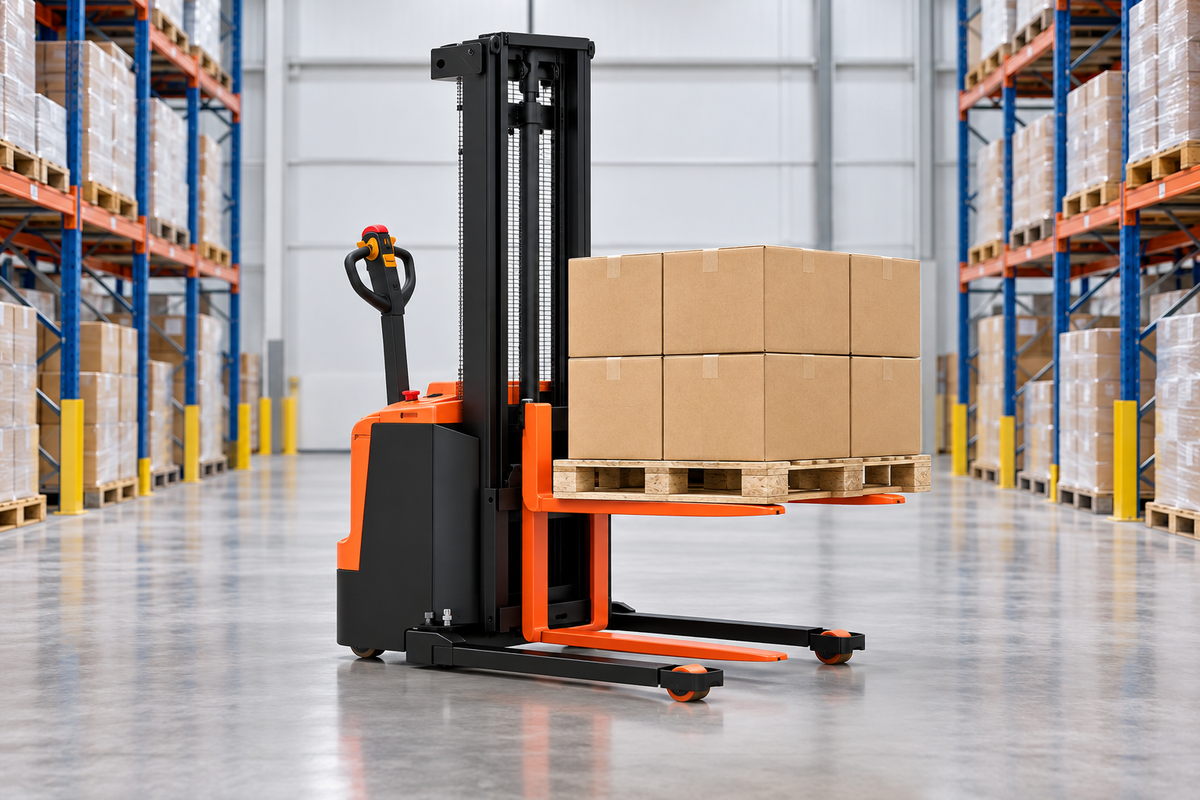 Fully Powered Stackers, 2,600 lb Capacity