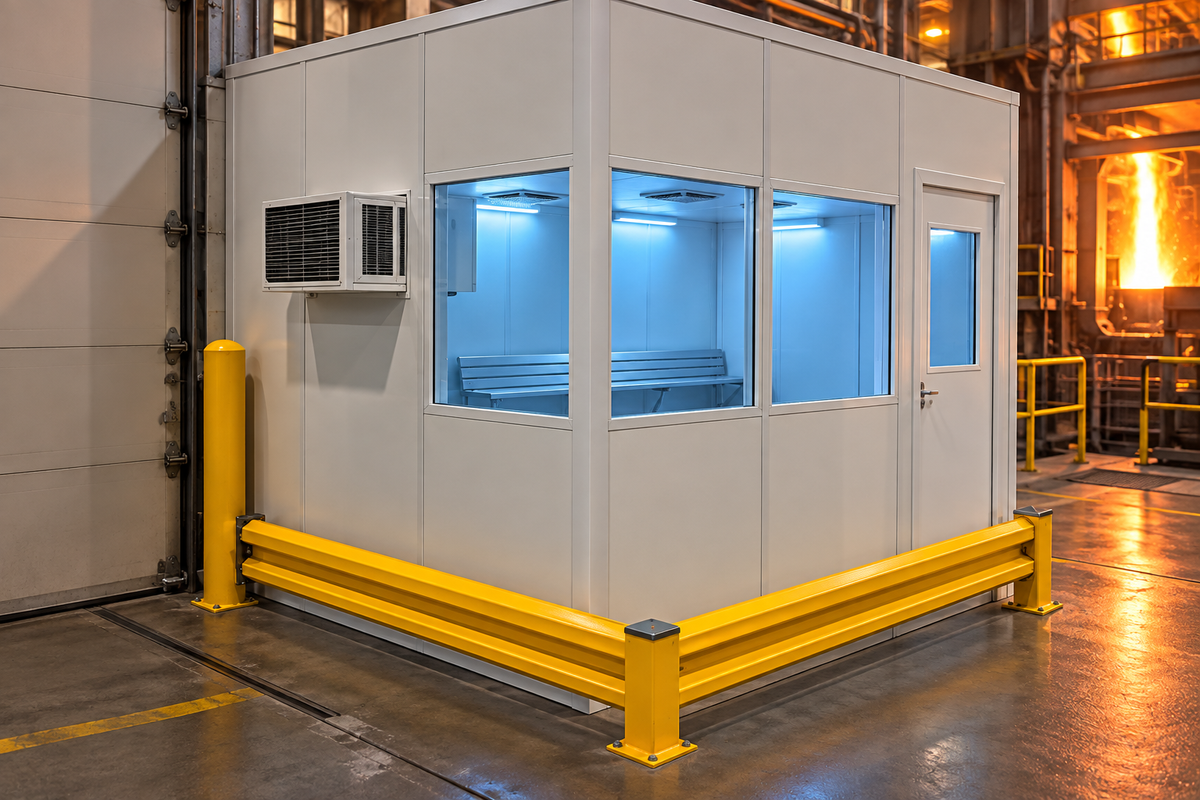 Worker Cool Down Booths for Heat Stress Prevention