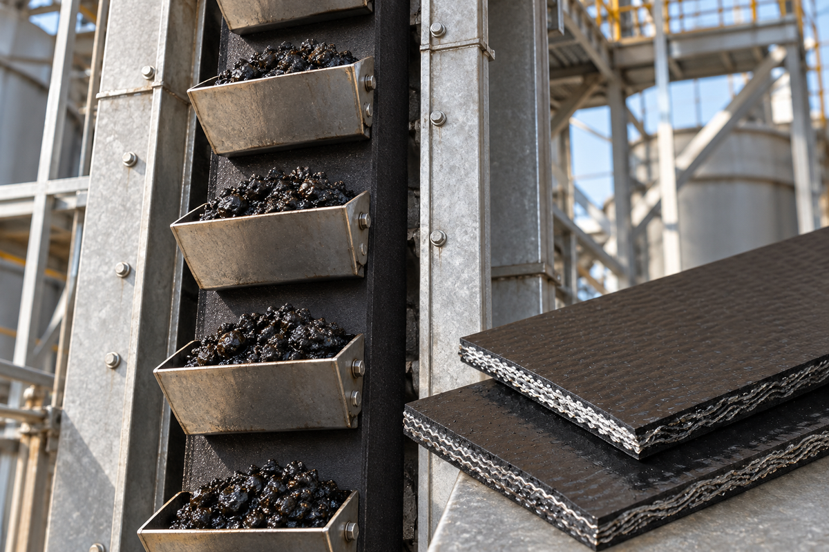 Fire-Retardant Bucket Elevator Belt (2-1452)