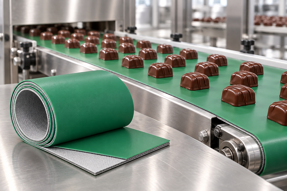 2-ply Urethane Belt with Smooth Non-adhesive Cover
