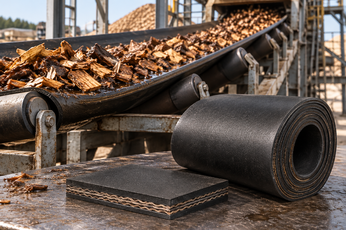 3-Ply 330 PIW MOR Conveyor Belt (5-3532)
