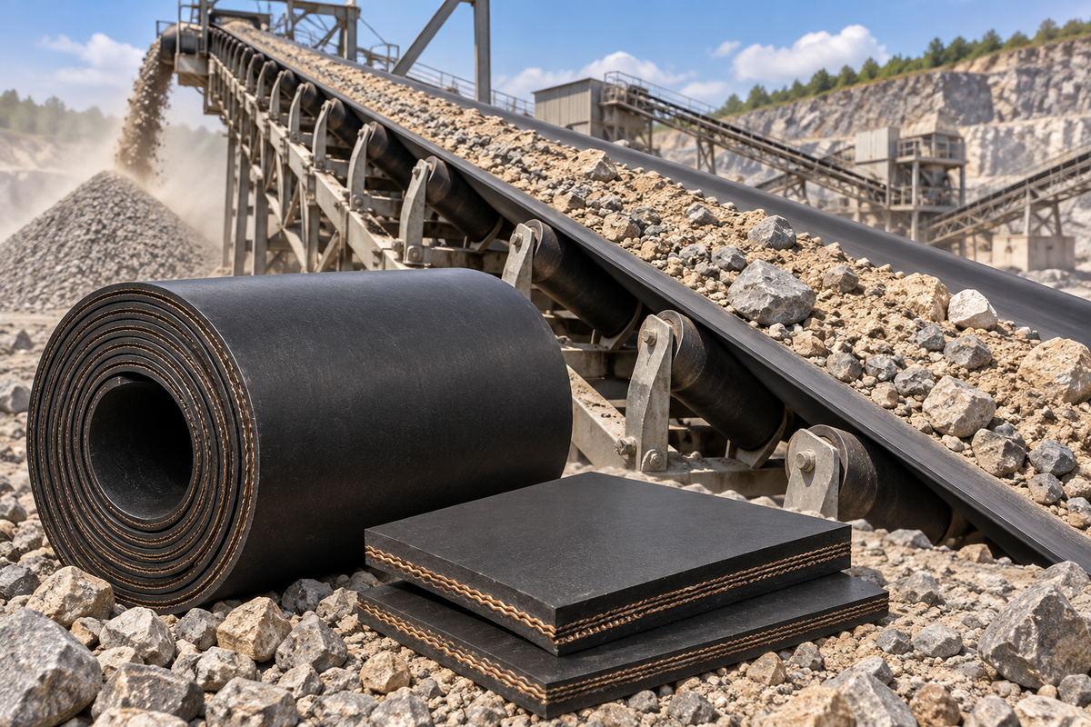 Smooth Top and Bottom General-Purpose Conveyor Belt (5-2731 / 5-3731)