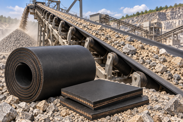 Smooth Top and Bottom General-Purpose Conveyor Belt (5-2731 / 5-3731)