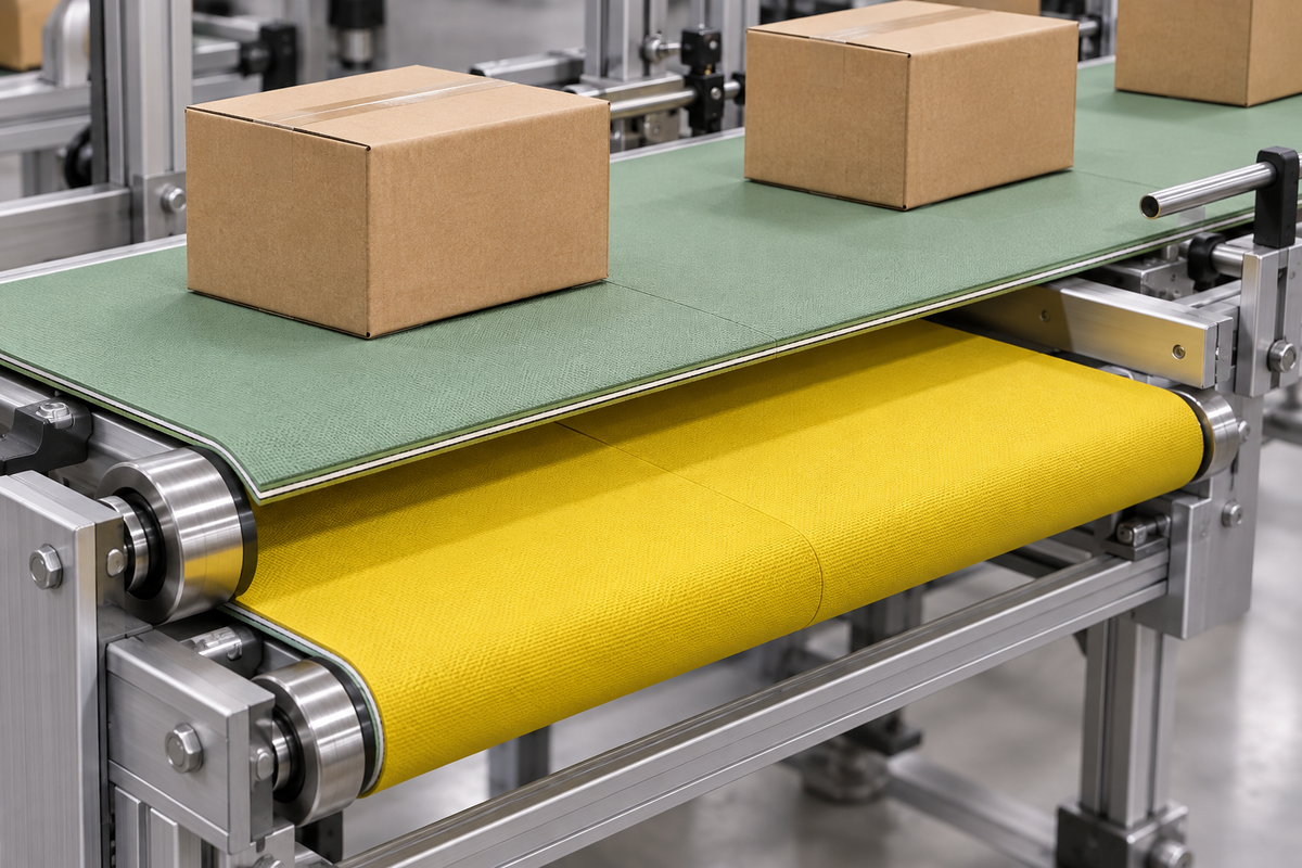 Abrasion-Resistant Belt with Adhesive-Free Splice