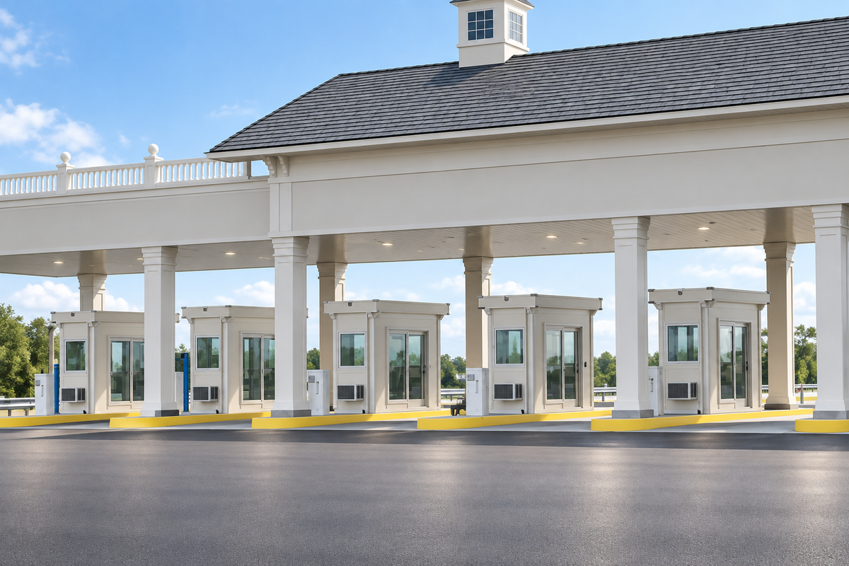 Prefabricated Toll Booths Built to Your Specifications