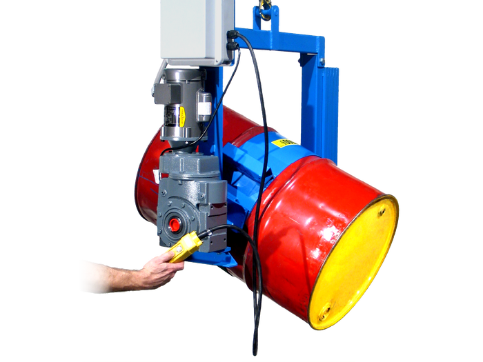 Below Hook Drum Pourer