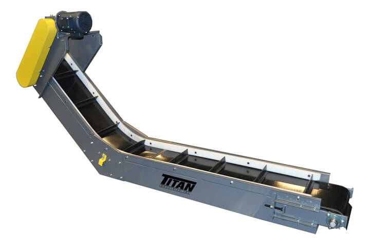 Cleated Belt Incline Conveyor