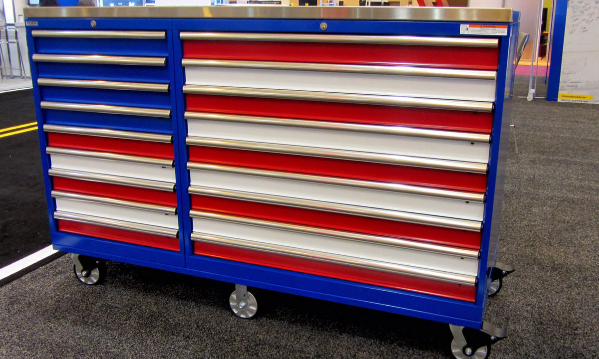 Heavy-Duty Technician Rolling Toolbox