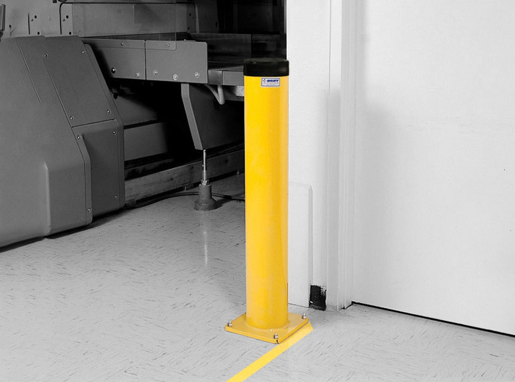 Safety Bollards, 6" Schedule 40 Steel Pipe