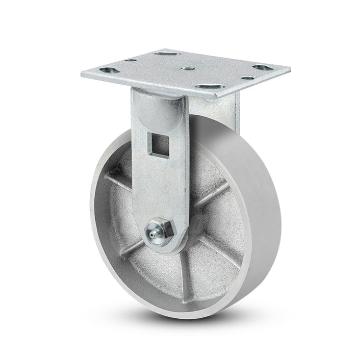4"–8" Cart & Platform Truck Casters, 4" x 4-1/2" Plate, 800–1,250 lb