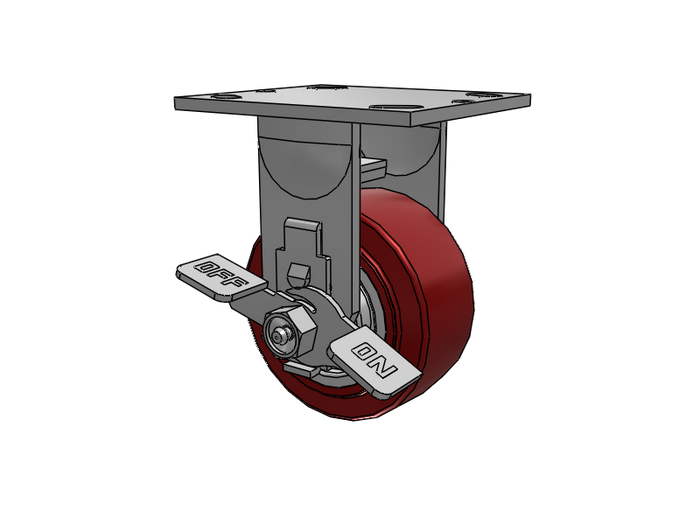 4"–8" Cart & Platform Truck Casters, 350–900 lb