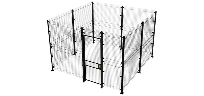 Welded Wire Cages for Tool Cribs and Secure Storage